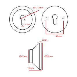 escutcheon CAD