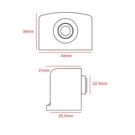 option 3 door holder CAD