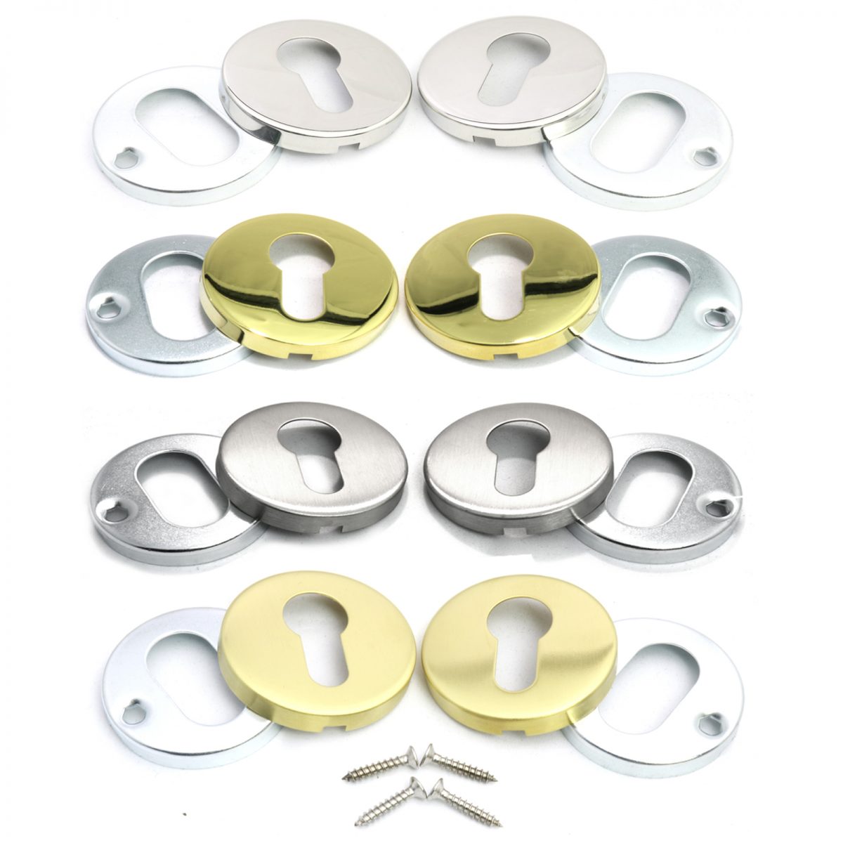 Stainless Steel Escutcheon Plates lathamshardware.co.uk