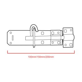 Brenton Padlock Bolt CAD