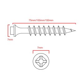 Hex Head Screw CAD