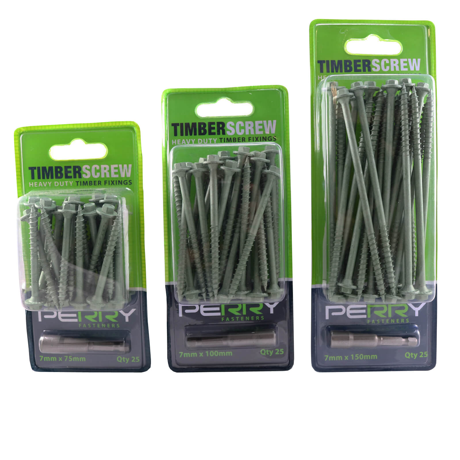 Heavy Duty Timber Screw Pack of 25 lathamshardware.co.uk