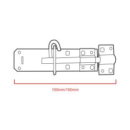 Brenton Padlock Bolt CAD