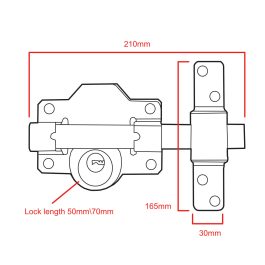 Throw Lock CAD