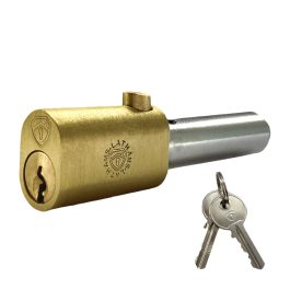 Oval Bullet Lock with Keys