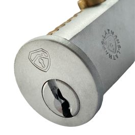 Close up of Round Face Bullet Lock