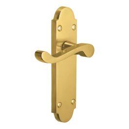 Electro Brass Indus Lever Handle