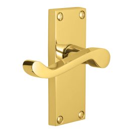 Electro Brass Pegasus Lever Handle