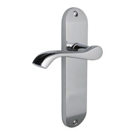 Polished Chrome Corvus Lever Handle