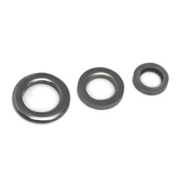 Three marine grade steel washers