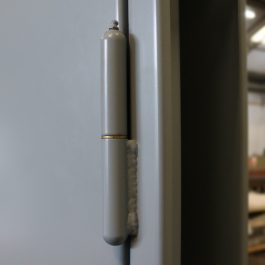 weld on hinge on steel door