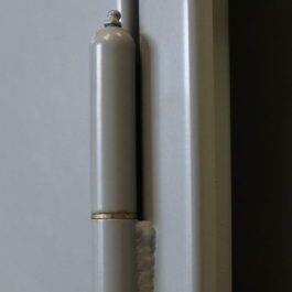 weld on hinge on steel door