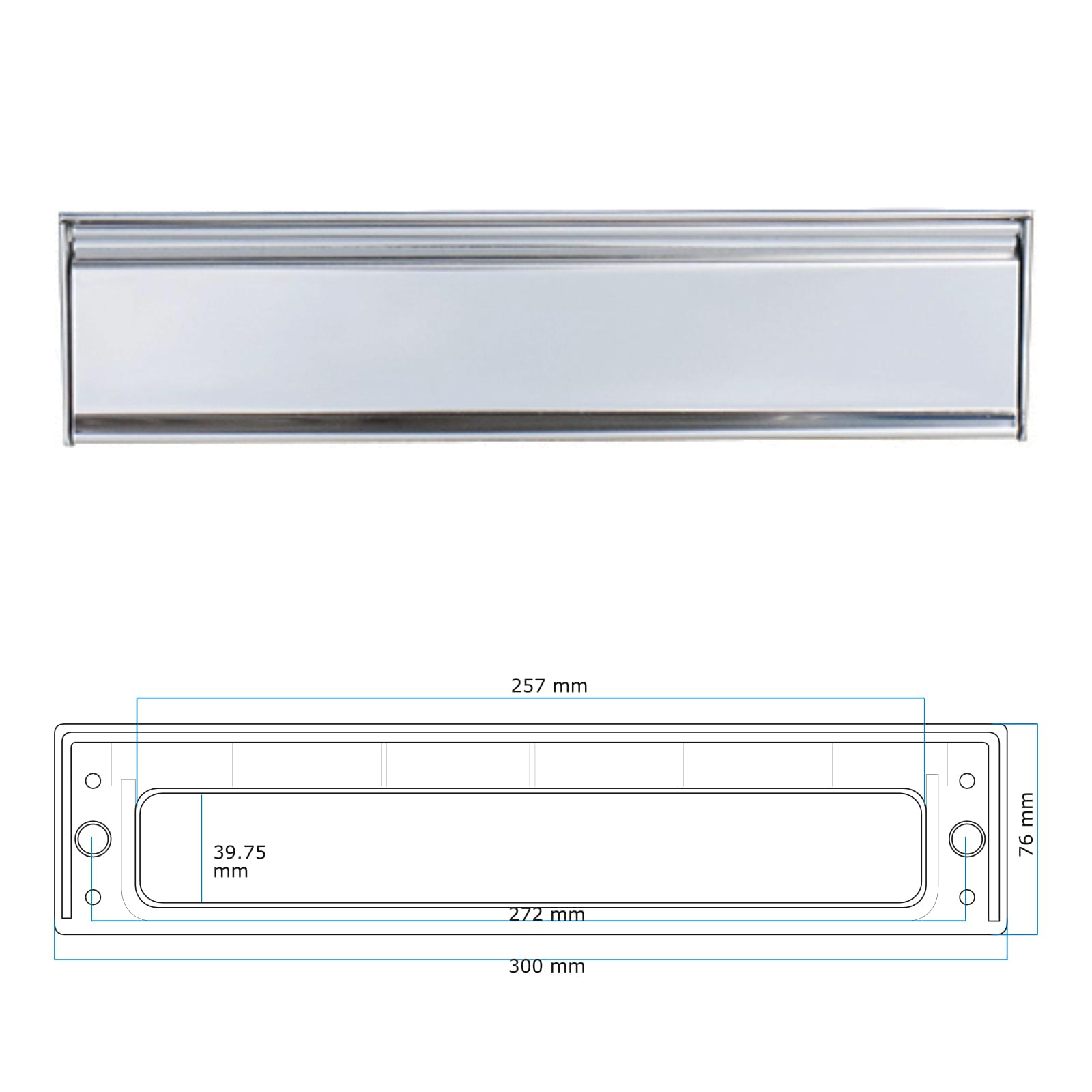 Stainless Steel Letterbox