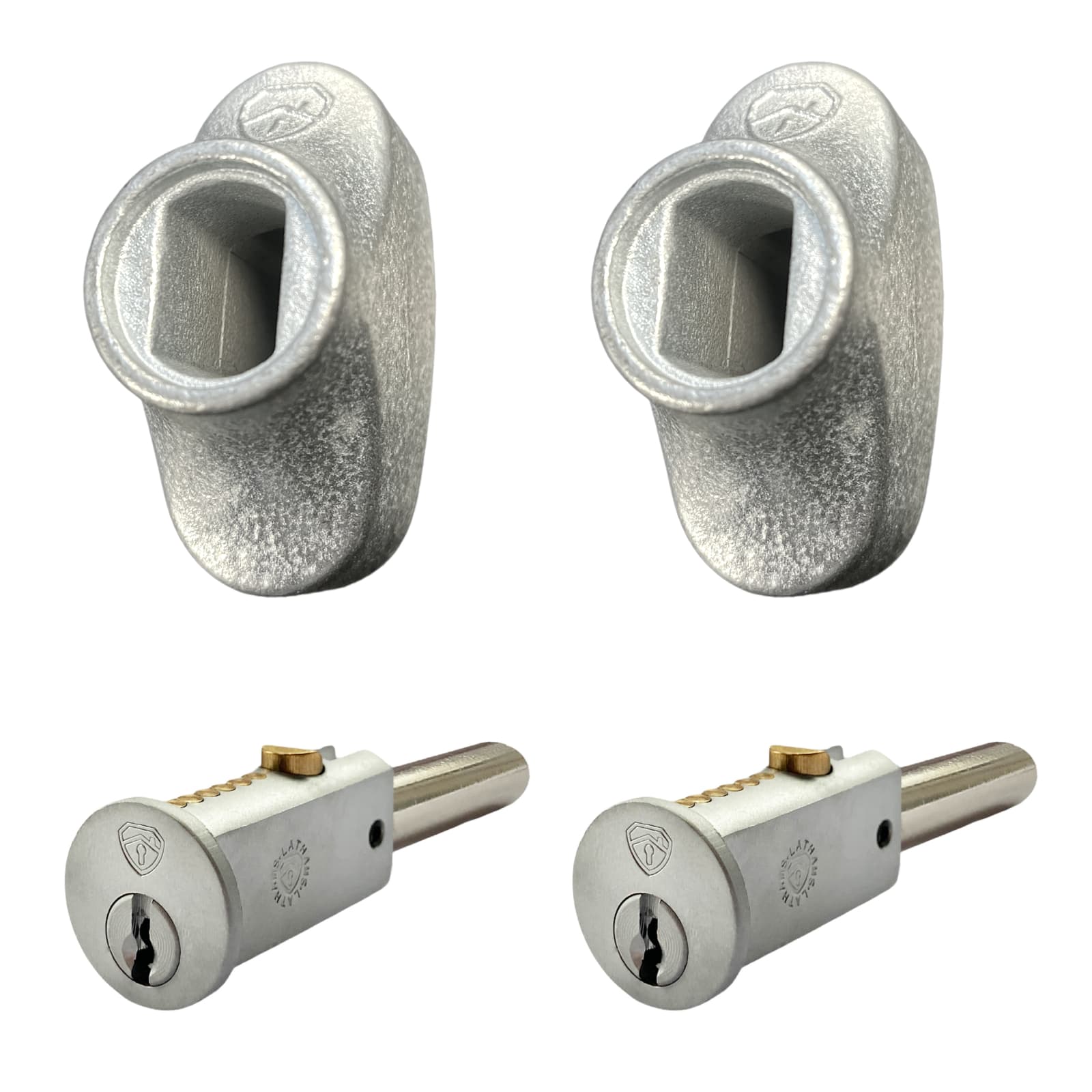 Round Faced Bullet Lock & Housing Kit