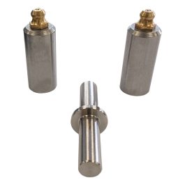 Hybrid Weld-On Hinge with Pin